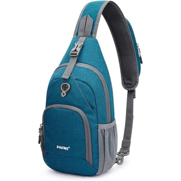 RFID Sling Bag Crossbody Sling Backpack Small Chest Shoulder Backpack Men Women - Picture 7 of 7